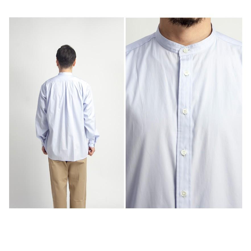 バンドカラーシャツ 5タック 100 2ブロード 日本製 メンズ Kan S Marc Arrows マークアローズ 通販 Yahoo ショッピング