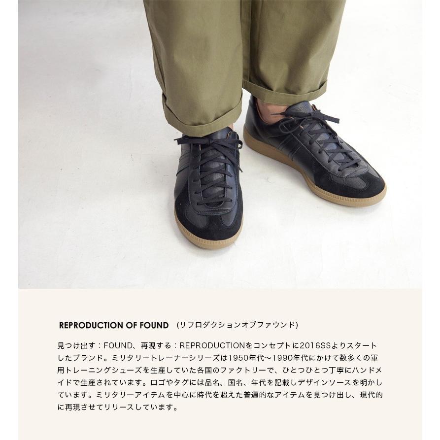 REPRODUCTION OF FOUND レザーブラック27センチ リプロダクションオブファウンド REPRODUCTION OF FOUND レザー