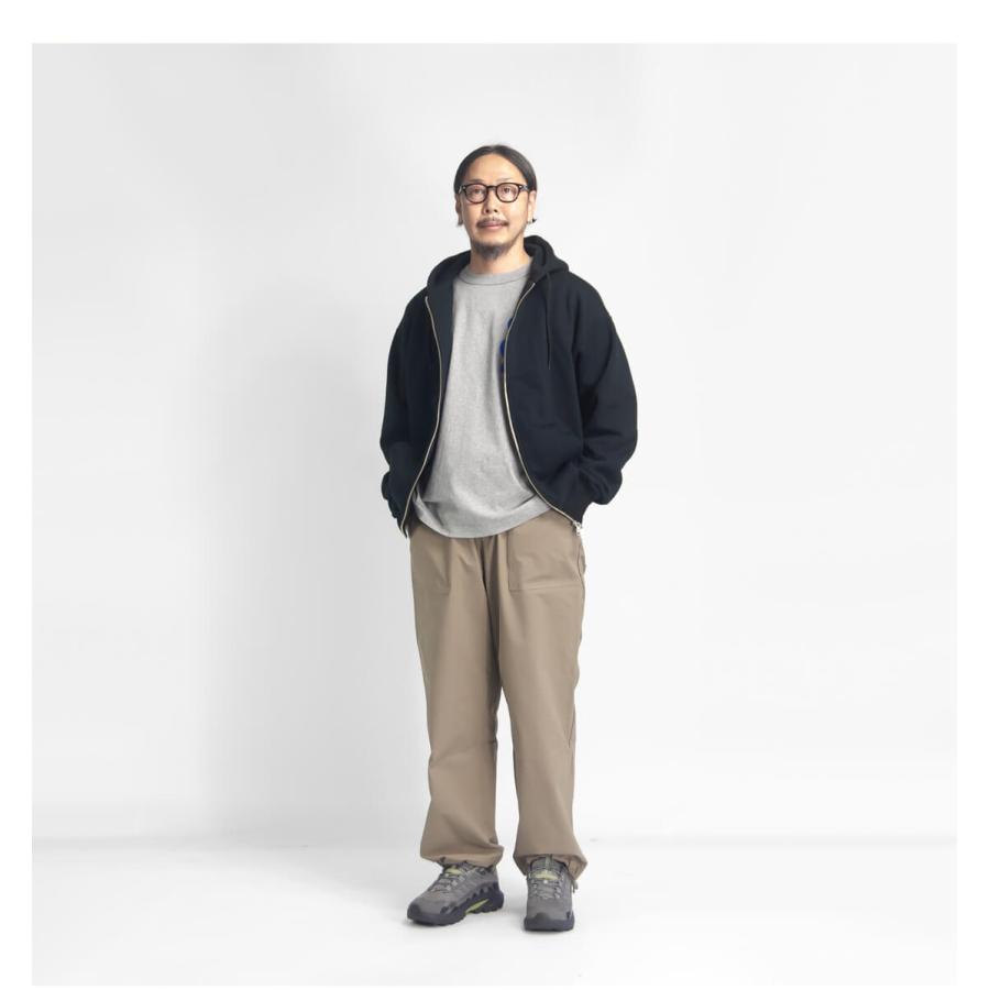 MANUAL ALPHABET（マニュアルアルファベット） ダブルジップスウェット