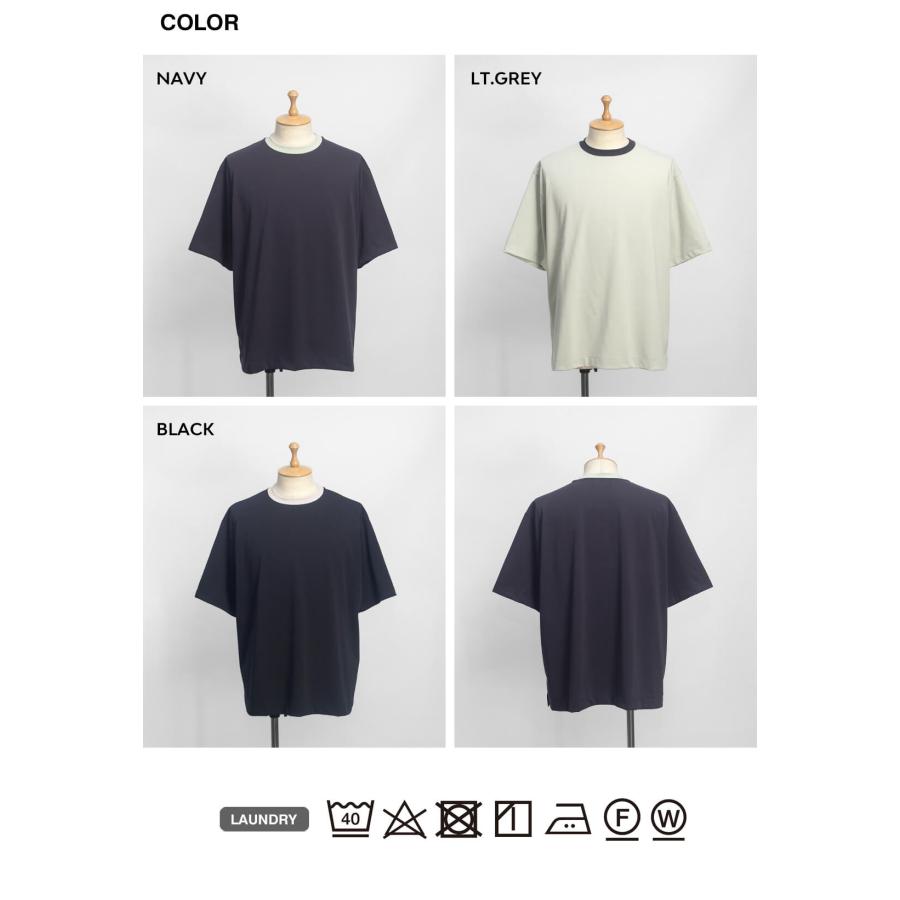 MANUAL ALPHABET（マニュアルアルファベット） ワイドリンガーTシャツ