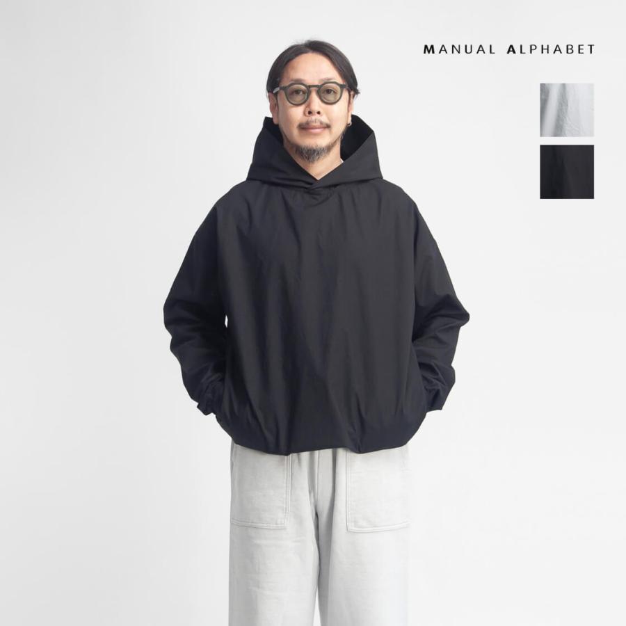 ”MANUAL ALPHABET マニュアルアルファベット　パーカー　3 L MANUAL ALPHABET（マニュアルアルファベット） 別注 フードシャツ