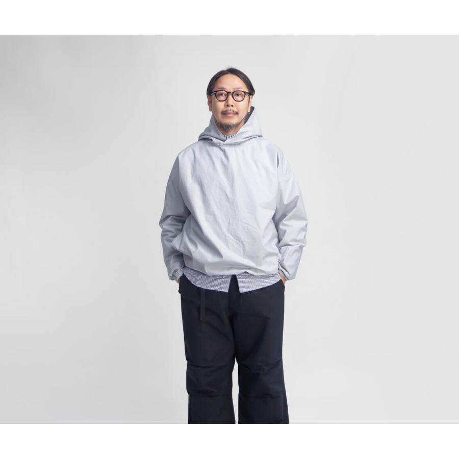 MANUAL ALPHABET（マニュアルアルファベット） 別注 フードシャツ