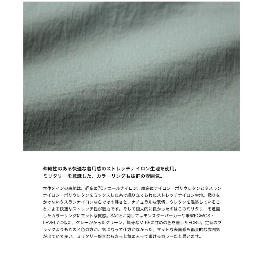 【セール価格】 マニュアルアルファベット MANUAL ALPHABET ナンガ NANGA M-65 フィールドダウンジャケット 日本製 メンズの画像