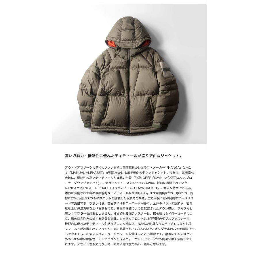 MANUAL ALPHABET 【セール価格】マニュアルアルファベット NANGA MANUAL ALPHABET 【セール価格】マニュアルアルファベット NANGA