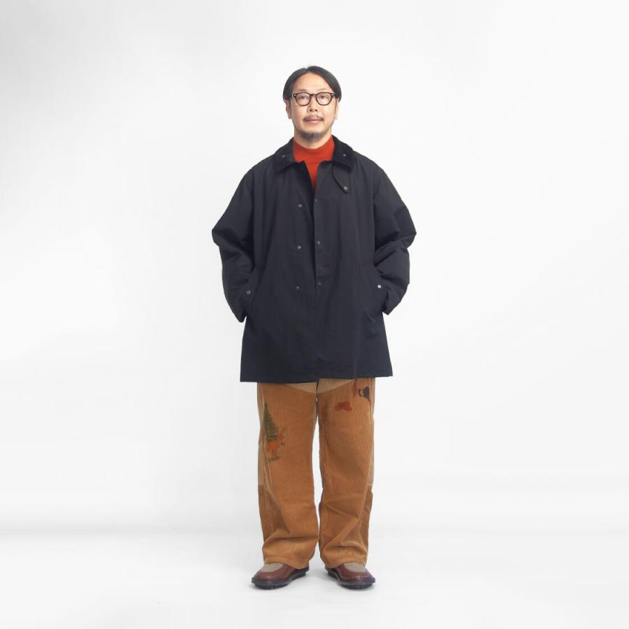 MANUAL ALPHABET（マニュアルアルファベット） バルカラーハーフコート