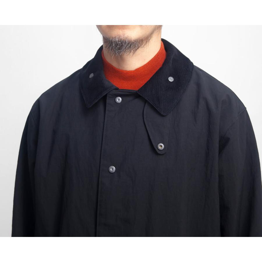 MANUAL ALPHABET（マニュアルアルファベット） バルカラーハーフコート