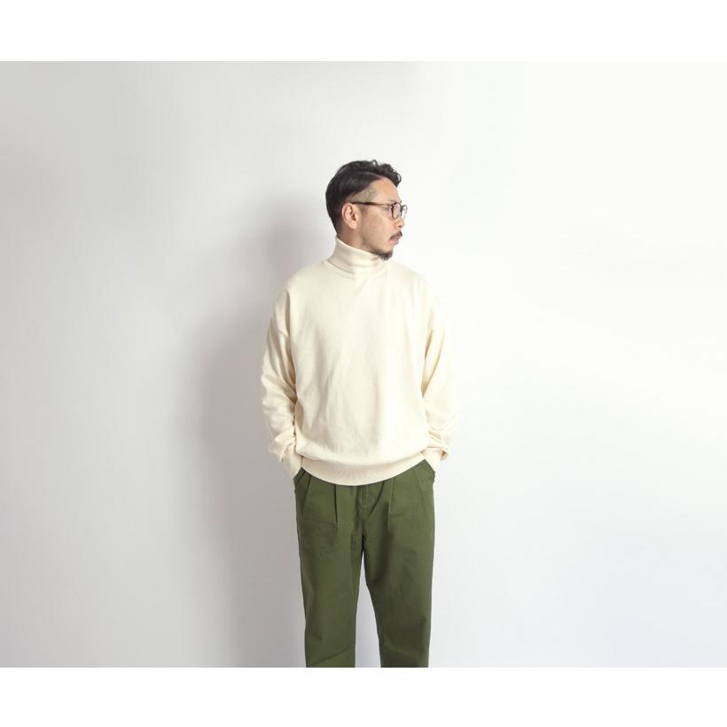 セール価格 マニュアルアルファベット Manual Alphabet タートルネックニット ルーズフィット コットン100 ハイゲージ 日本製 メンズ Mks Mak011 Marc Arrows マークアローズ 通販 Yahoo ショッピング