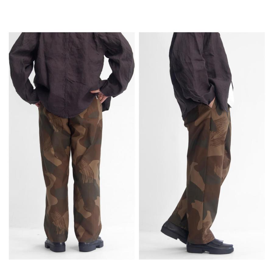 MANUAL ALPHABET JOURPANTS ベルギー軍 バックサテン MANUAL ALPHABET（マニュアルアルファベット） ベルギー軍ブラッシュ