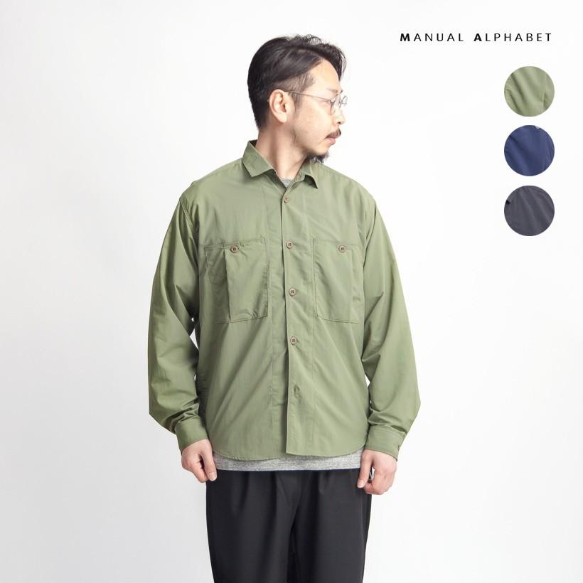 マニュアルアルファベット Manual Alphabet ミリタリーシャツ ナイロンウェザー 日本製 メンズ Mks Mas512 Marc Arrows マークアローズ 通販 Yahoo ショッピング