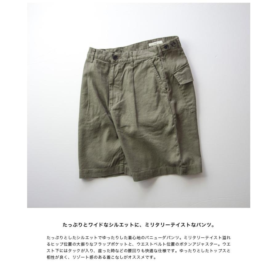 セール価格 Kafika カフィカ バミューダパンツ ショートパンツ リネンコットン 日本製 メンズ Ms Kfk117 Marc Arrows マークアローズ 通販 Yahoo ショッピング