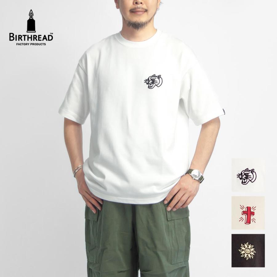 セール価格】バースレッド BIRTHREAD 別注 タトゥー3D刺繍Tシャツ