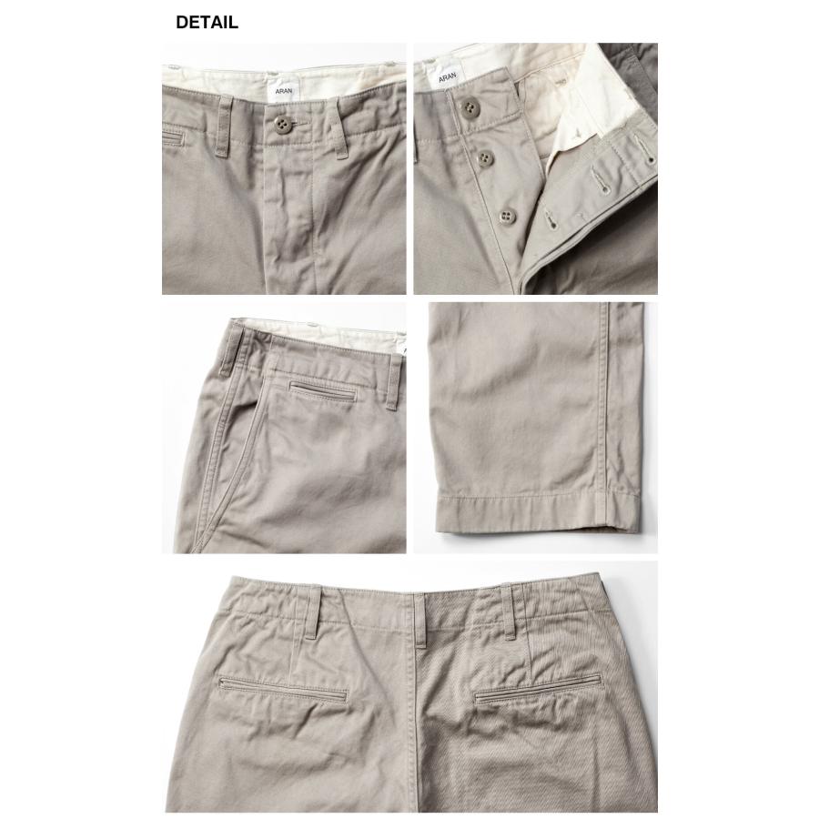 アラン ARAN CHINO-3 ミリタリーチノパンツ 日本製 メンズ : MARC