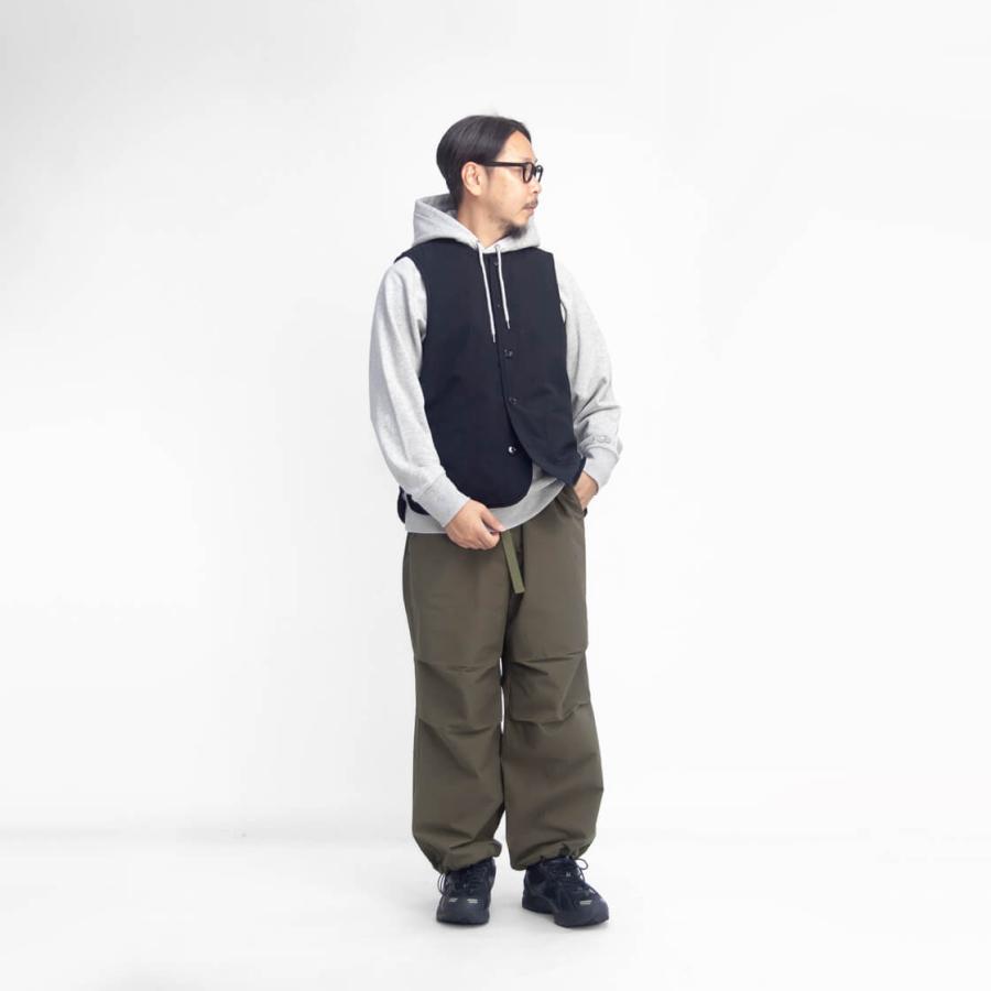 ARAN アラン ナイロンタッサーベスト SIZE4　日本製 アラン ARAN ナイロンタッサー 薄中綿 ベスト 日本製 メンズ : MARC