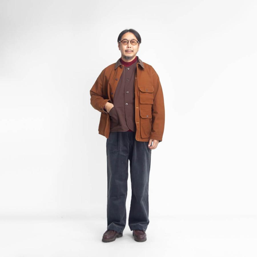 アラン ARAN ナイロンタッサー 薄中綿 ベスト 日本製 メンズ : MARC
