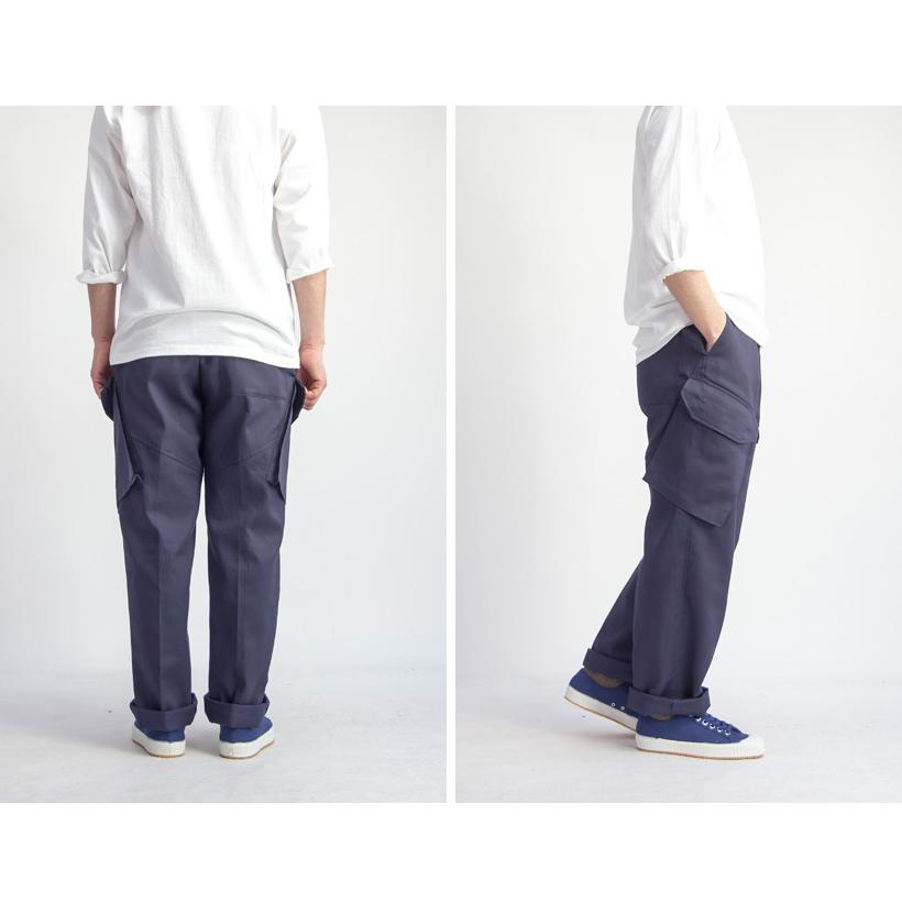 イギリス軍 ロイヤルネイビー カーゴパンツ スラントポケット