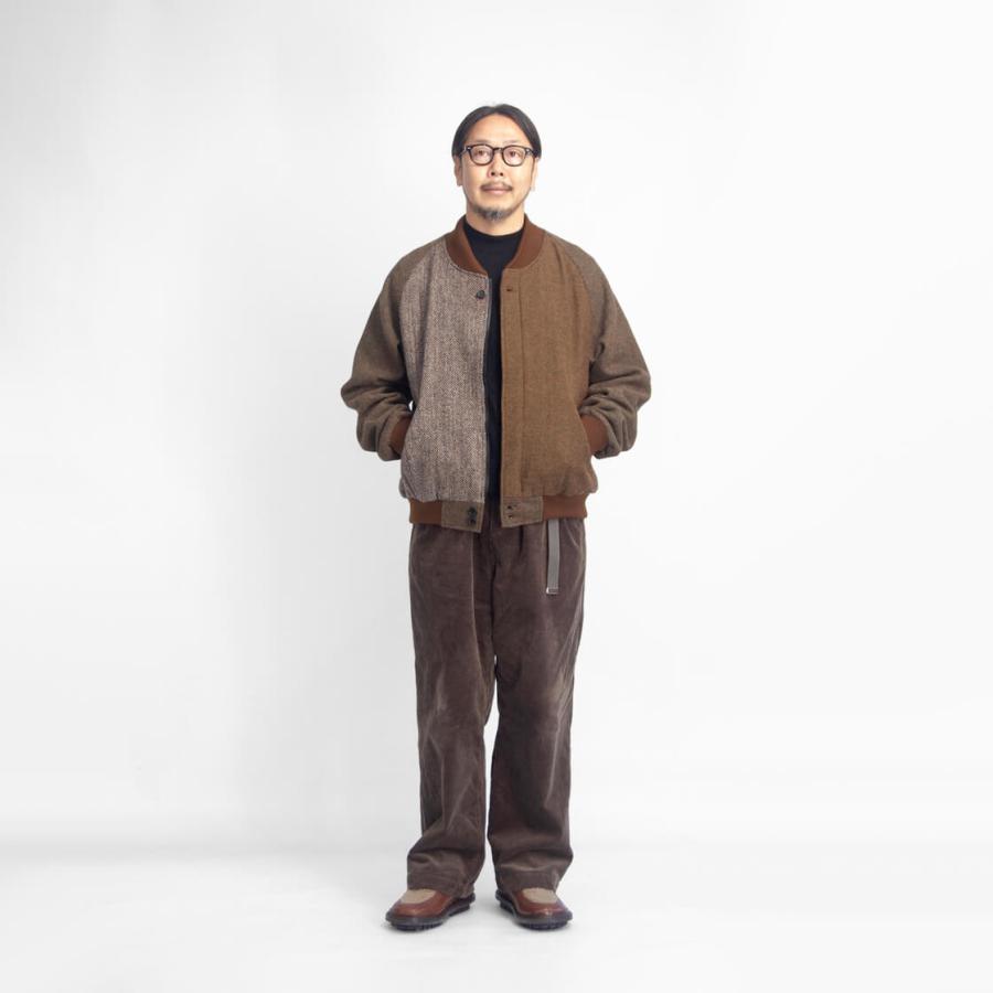 【美品】yoused ハリスツイード bedale型ジャケット サイズ2 美品】yoused ハリスツイード bedale型ジャケット サイズ2 Yoused