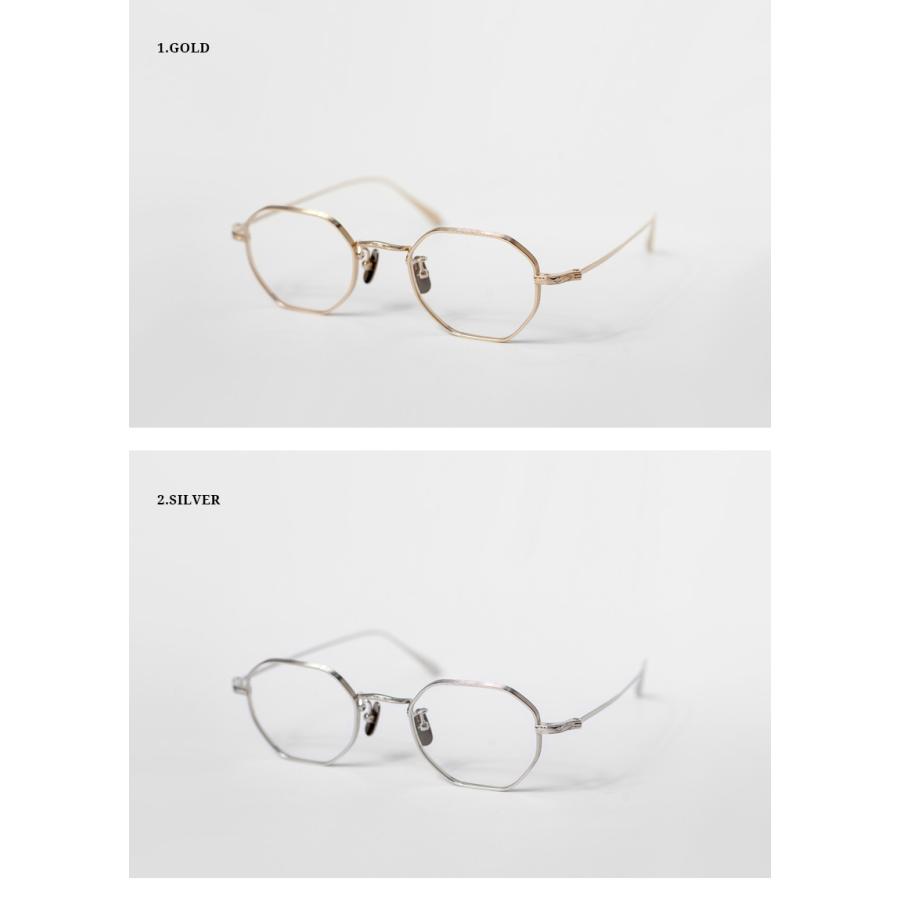 越前國甚六作 オクタゴンフレーム 多角形 チタン製 EZ-043 日本製  