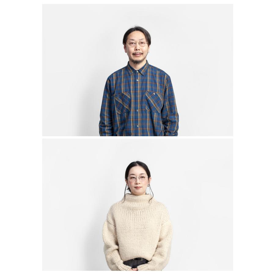 越前國甚六作 オクタゴンフレーム 多角形 チタン製 EZ-043 日本製