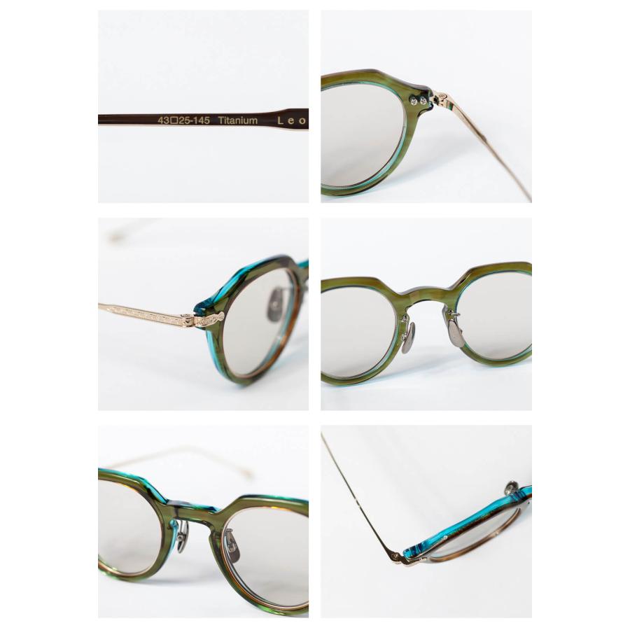 ルオールインアイ Leowl in eye クラウンパントサングラス コンビ 43