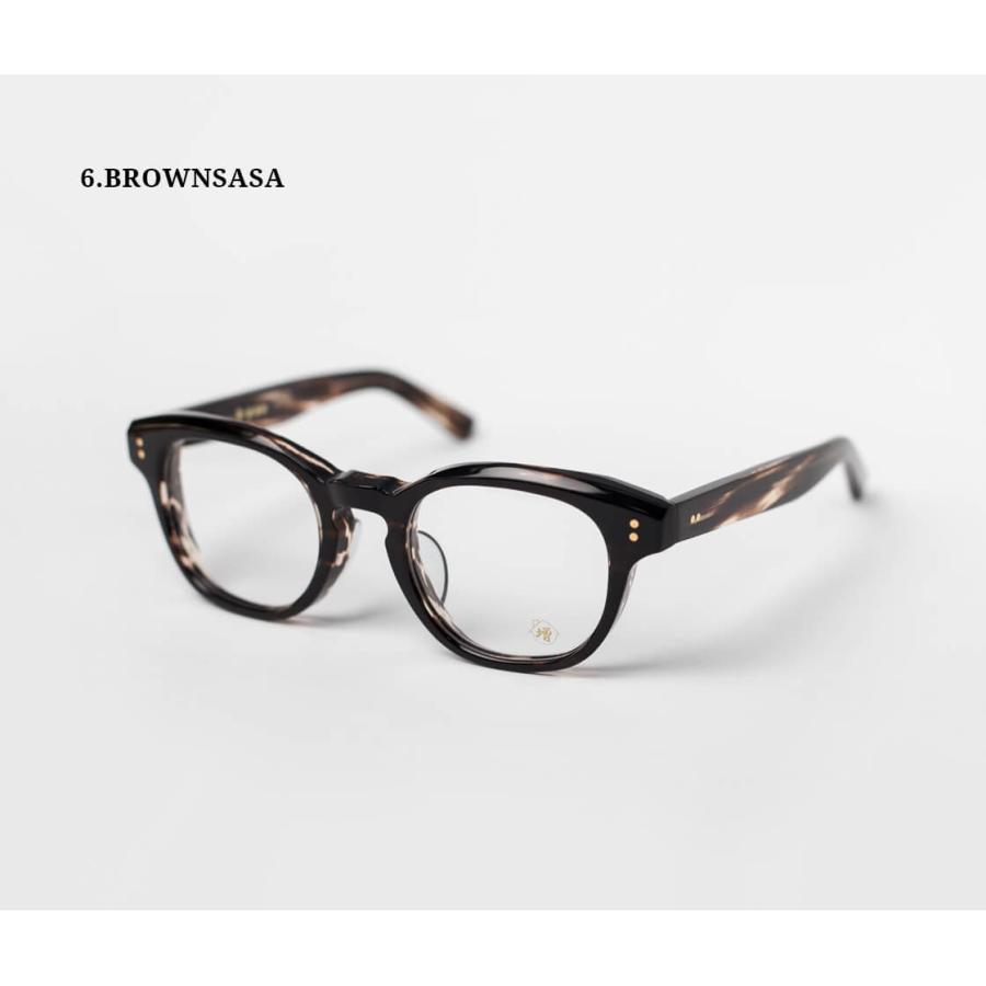 【MERO様確認専用】① ウェリントンフレーム 金治郎 セルロイド 10金 MK-043 日本製 鯖江