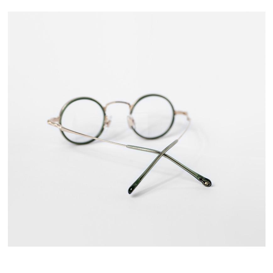 内藤熊八作 コンビネーション ラウンドフレーム N-045S 日本製 鯖江