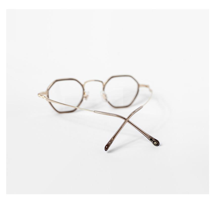 内藤熊八作 ポリゴンフレーム コンビネーション クラウンパント N-047S