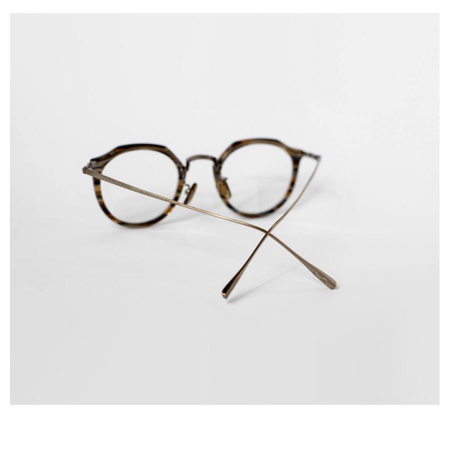 内藤熊八作 ボストンフレーム クラウンパント コンビネーション N-054