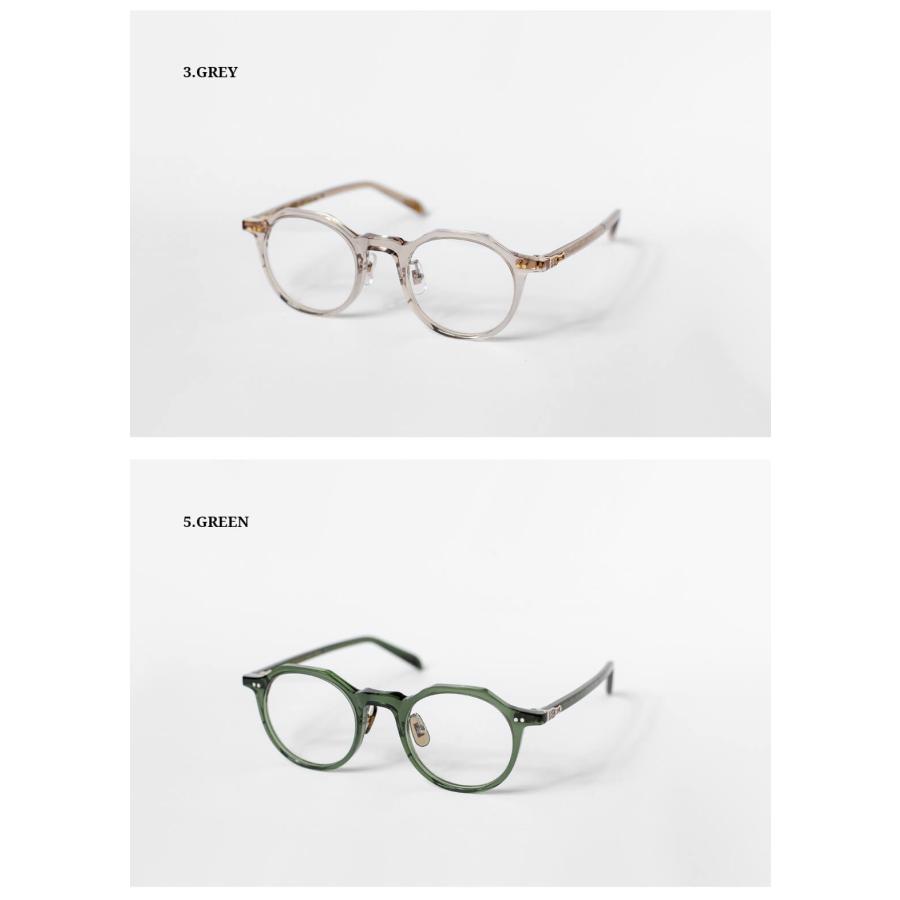 内藤熊八作 ボストンフレーム クラウンパント N-115 日本製 鯖江