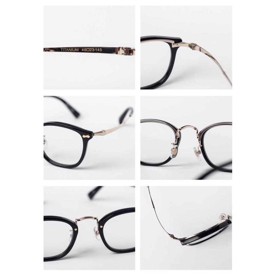 ウェリントンフレーム 丹羽雅彦 THE291 NM-142 コンビ 日本製