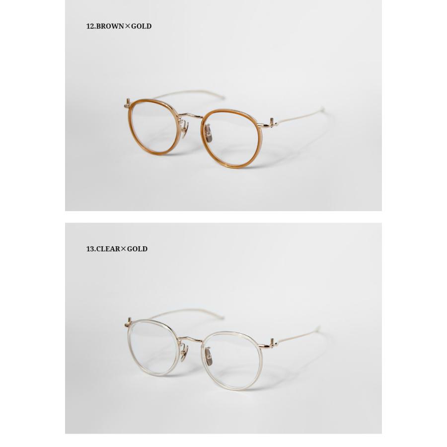 パイン pine 1008 コンビ ボストンフレーム 日本製 鯖江 メガネ 度付き