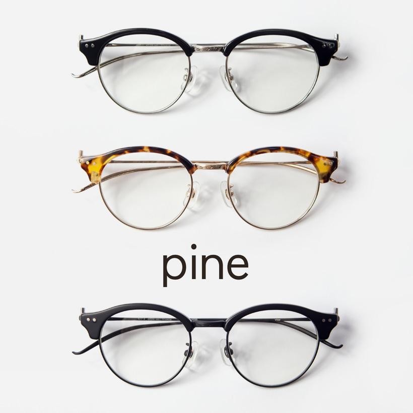 鯖江眼鏡　跳ね上げ式サーモント　デミ×ゴールド　サングラスUVカット　伊達メガネ パイン pine 1017 サーモント ボストンフレーム 日本製 鯖江 メガネ 度