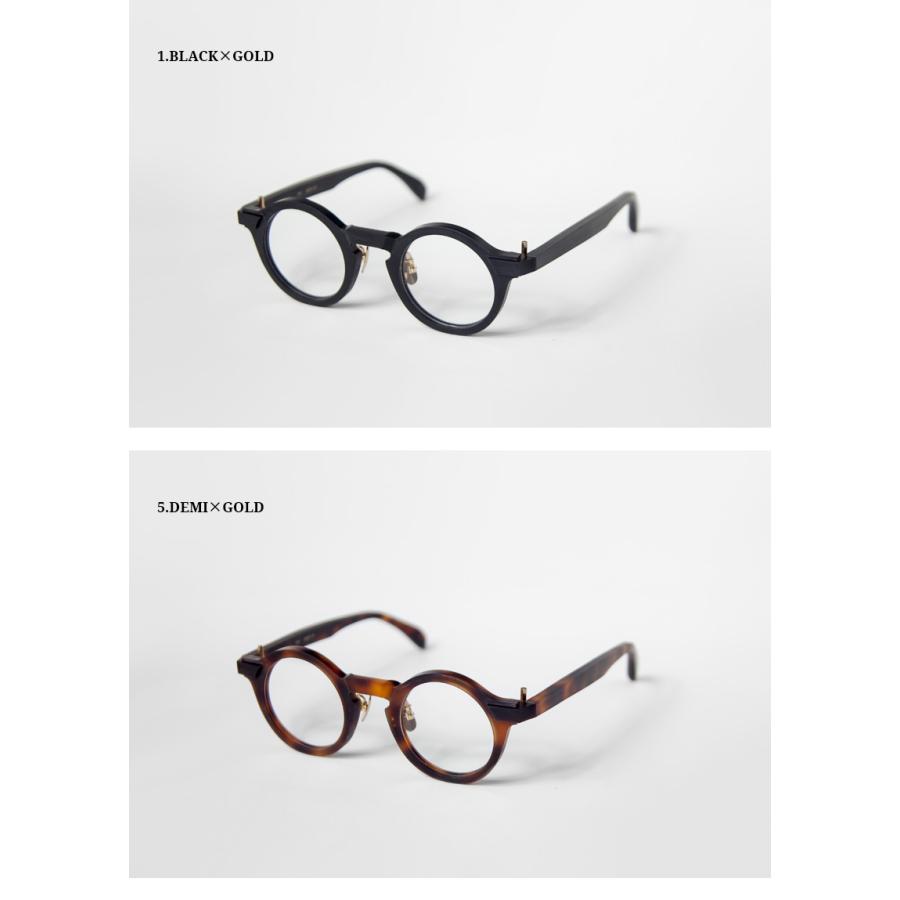 金治郎 セルロイド 丸メガネ 鯖江 メンズ ブランド 日本製 MK 039 6 44