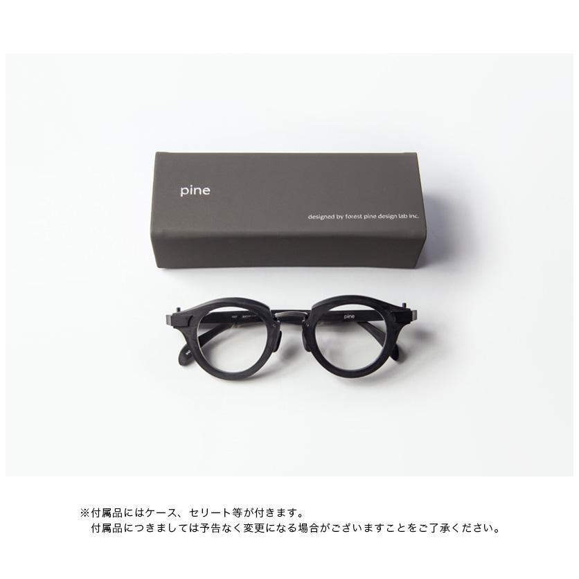 パイン pine 1037 コンビ ボストンフレーム 日本製 鯖江 メガネ 度付き 伊達