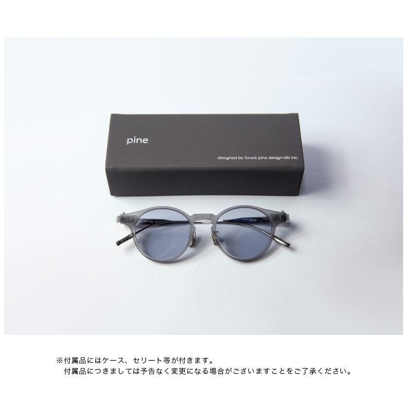 パイン pine 1039SG コンビ ボストンサングラス 48サイズ 日本製 鯖江