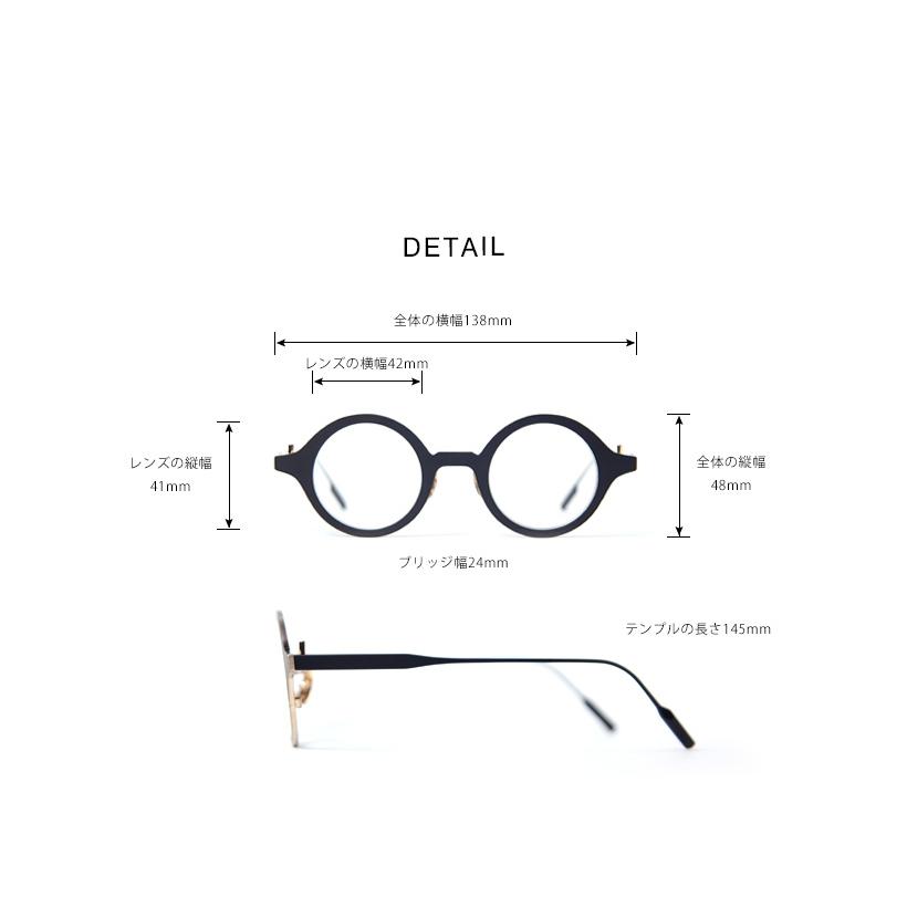 Pine（パイン） pine 1041 チタン製 ラウンドフレーム 丸メガネ 日本製