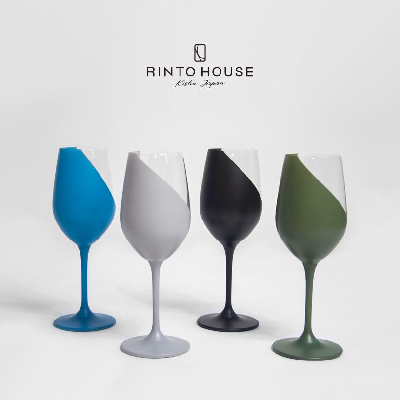 ワイングラス キャンティ 柄入り リントハウス RINTO HOUSE グラス