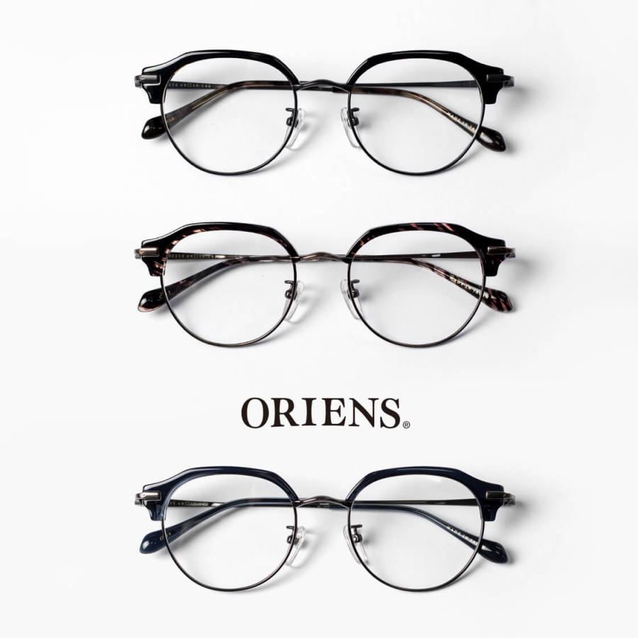 ボストン型 サーモントフレーム オリエンス ORIENS コンビ チタン