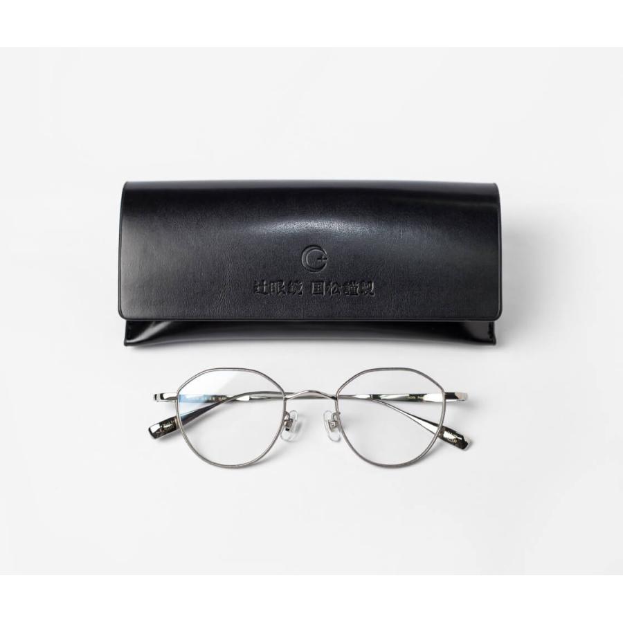 クラウンパントフレーム 辻眼鏡 国松謹製 チタン TJ-002 日本製 鯖江