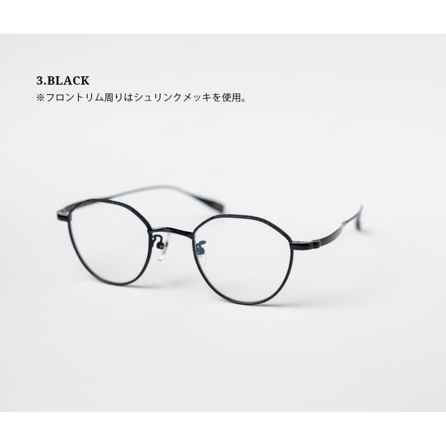 クラウンパントフレーム 辻眼鏡 国松謹製 チタン TJ-002 日本製 鯖江