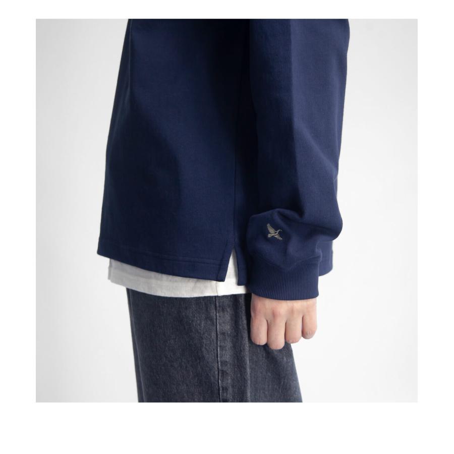Eddie Bauer（エディーバウアー） EDDIE BAUER QUARTER ZIP RUGGER