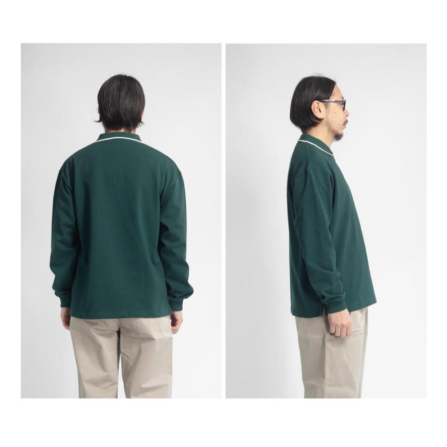 Eddie Bauer（エディーバウアー） EDDIE BAUER QUARTER ZIP RUGGER