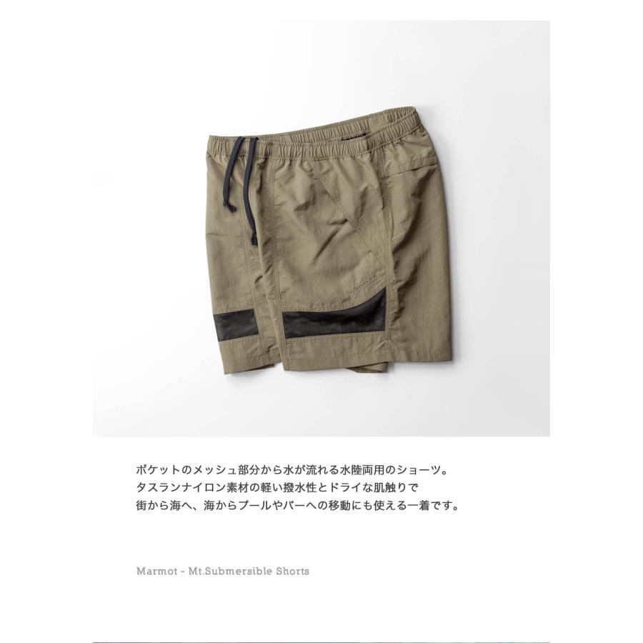 Marmot（マーモット） タスランナイロン 水陸両用ショートパンツ 水着