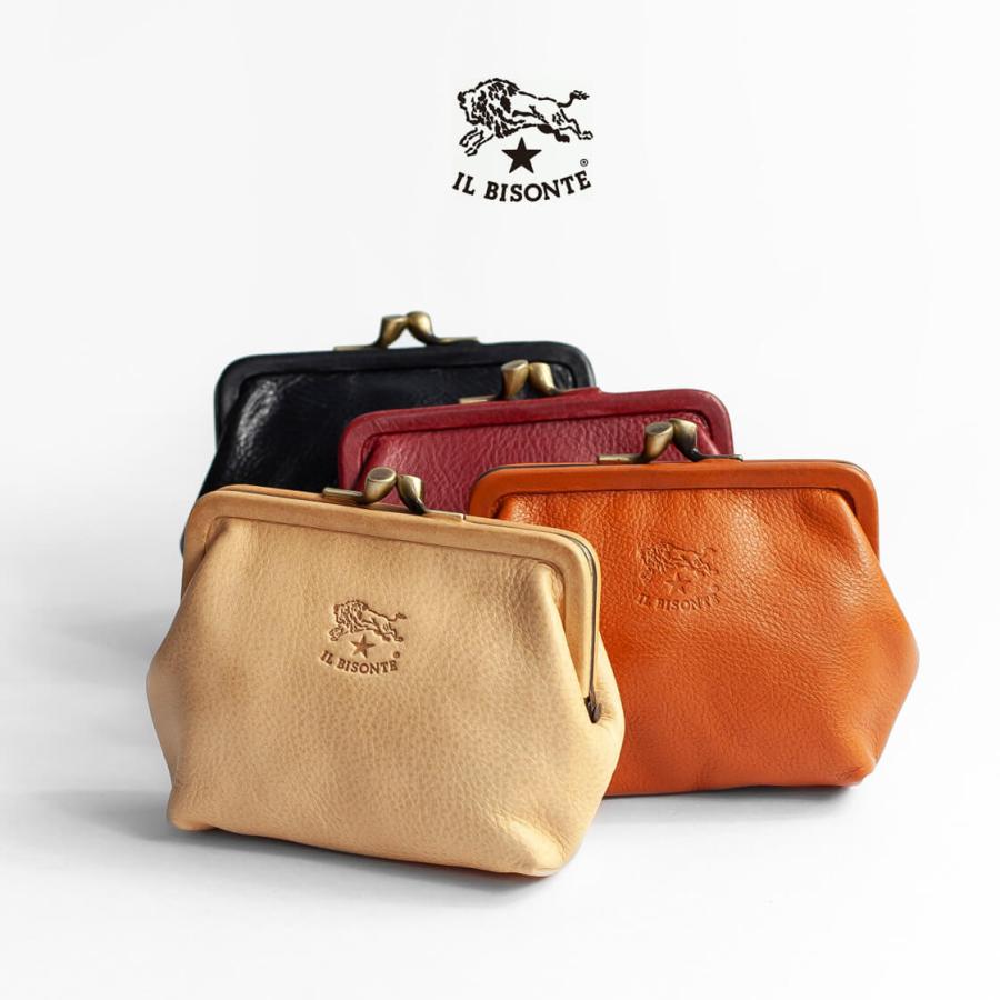 IL BISONTE（イルビゾンテ） ジがま口財布 コインケース 小銭入れ
