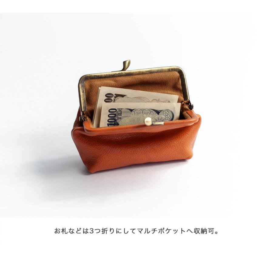 IL BISONTE（イルビゾンテ） ジがま口財布 コインケース 小銭入れ
