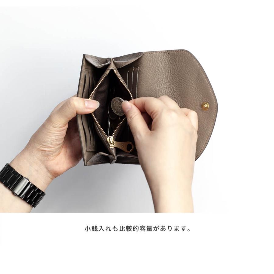 ⭐️【訳あり】イル ビゾンテ コンパクト 薄型ウォレット ホワイト イタリア製 コンパクトウォレット | ミニ財布 | 財布 | オンラインストア