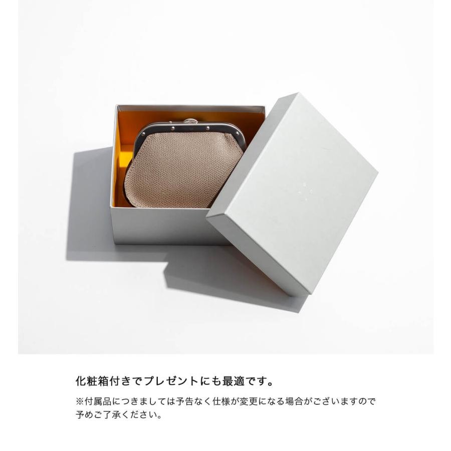 ソポ 財布 がま口財布 SOPO ソポ 型押しカーフレザー がま口財布 ポーチ SO53 本革 日本製
