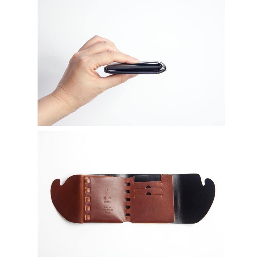 所作 shosa cp3.5 三つ折り財布 本革 レザー 日本製 メンズ