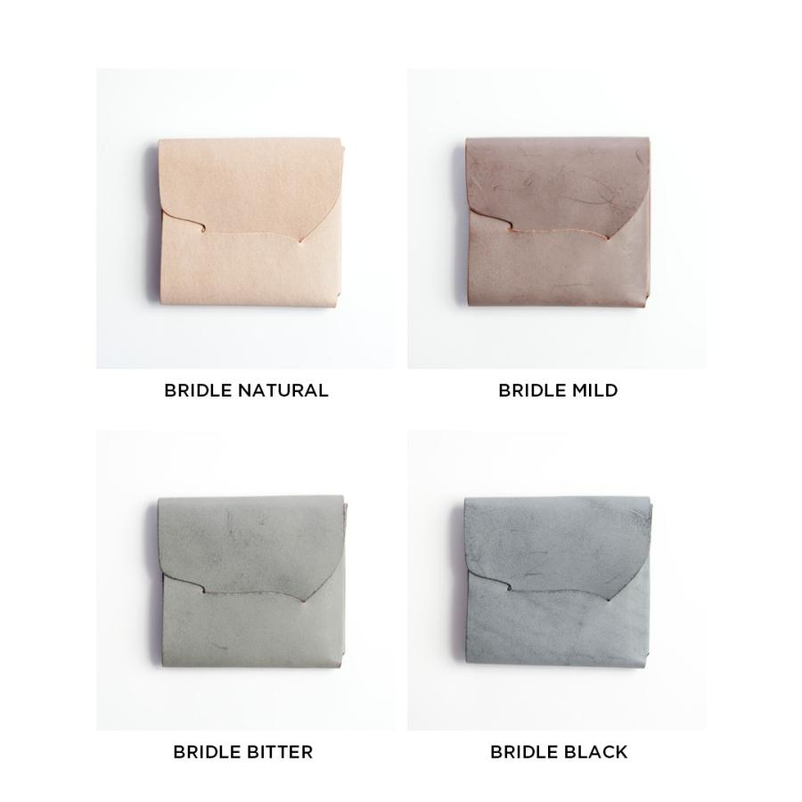 所作 shosa cp3.5 ブライドルレザー 三つ折り財布 本革 日本製