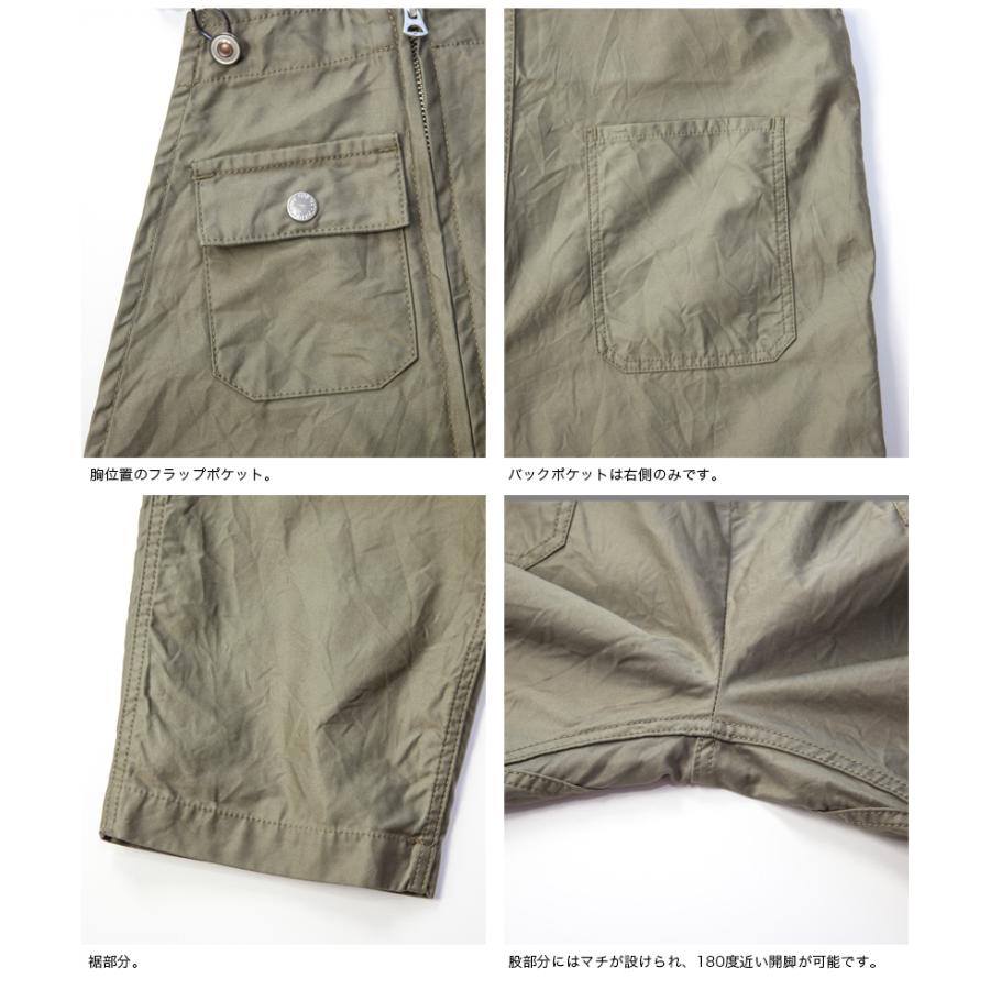 セール価格】 FOBファクトリー FOB FACTORY ミリタリー オーバーオール