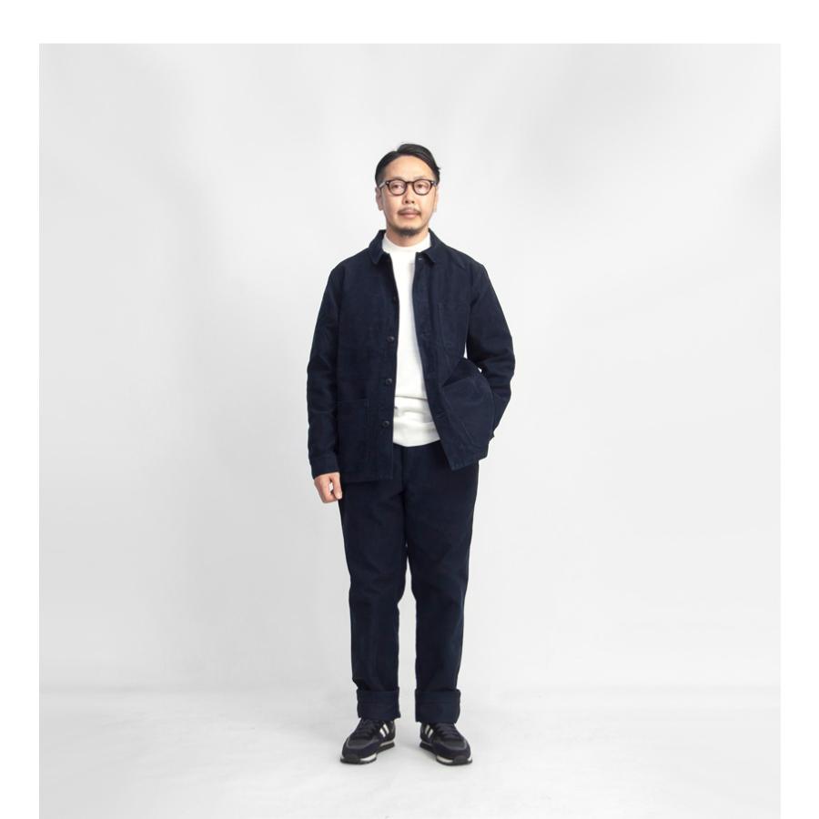 FOB ファクトリー　フレンチワークジャケット FOB FACTORY モールスキンフレンチカバーオール factory FOB